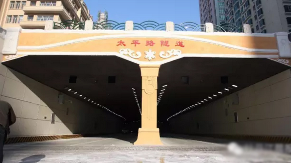 【2016威保隧道案例】牡丹江太平路隧道--隧道裝飾秀壁板